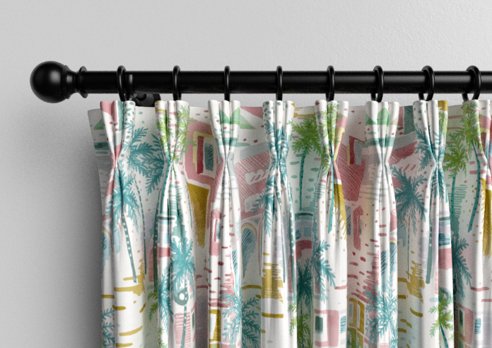 Sunset Boulevard, Brights - Made to Measure Curtain - Image 11